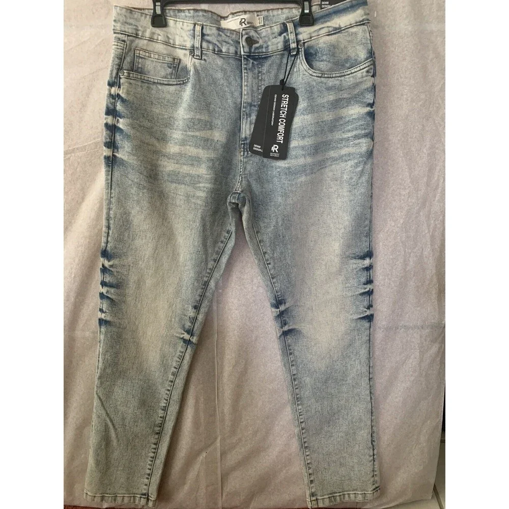 REFINERY REPUBLIC Men's Stretch Comfort Jeans Size 40 X 32 (1261) NEW